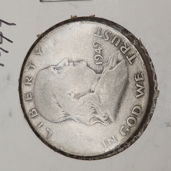 1949 Franklin Half Dollar - Picture 2 of 6